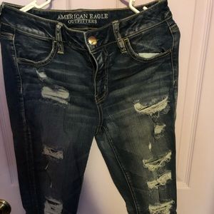 American Eagle jeans crop jegging